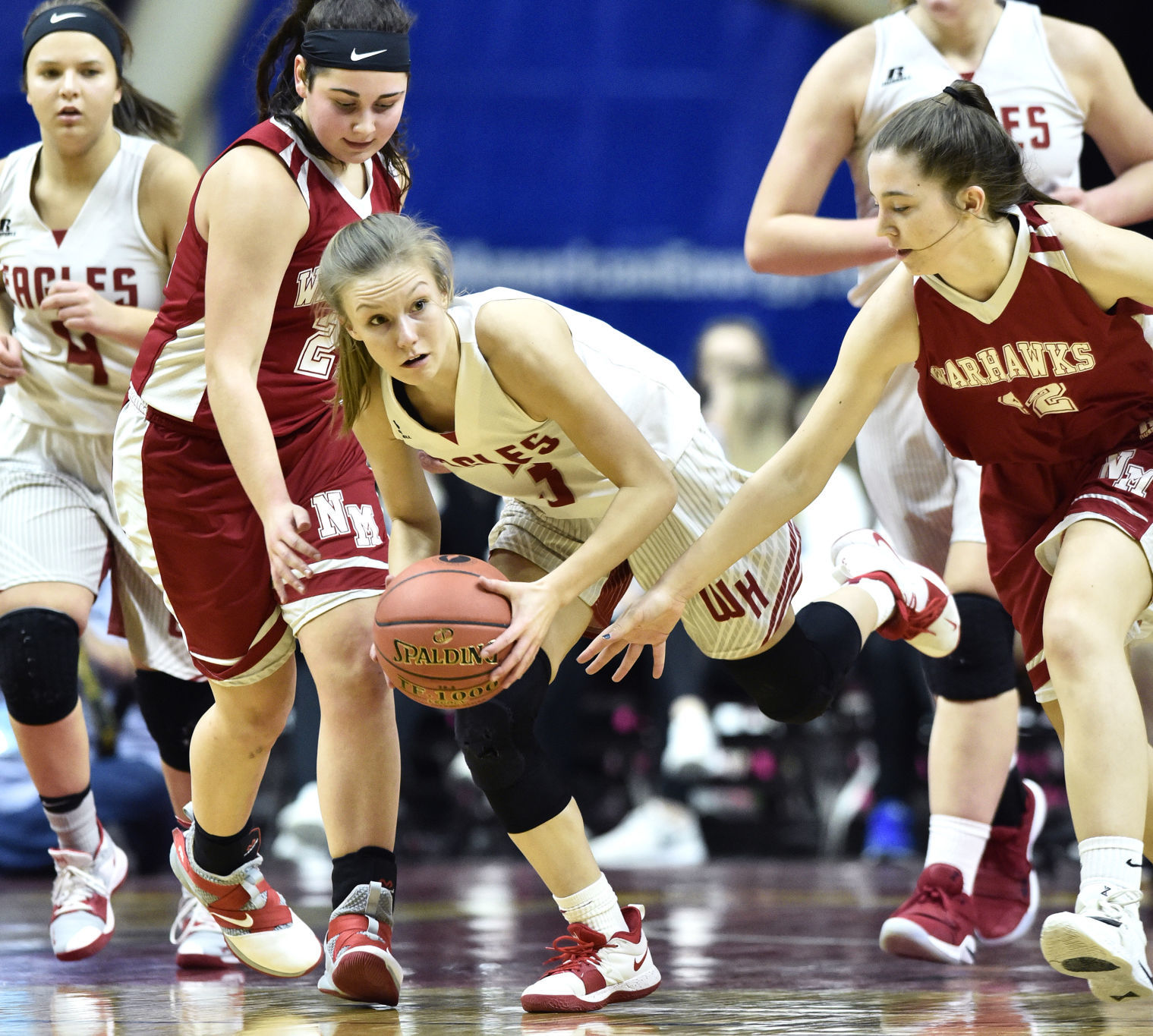 West Hancock vs North Mahaska Catholic state basketball